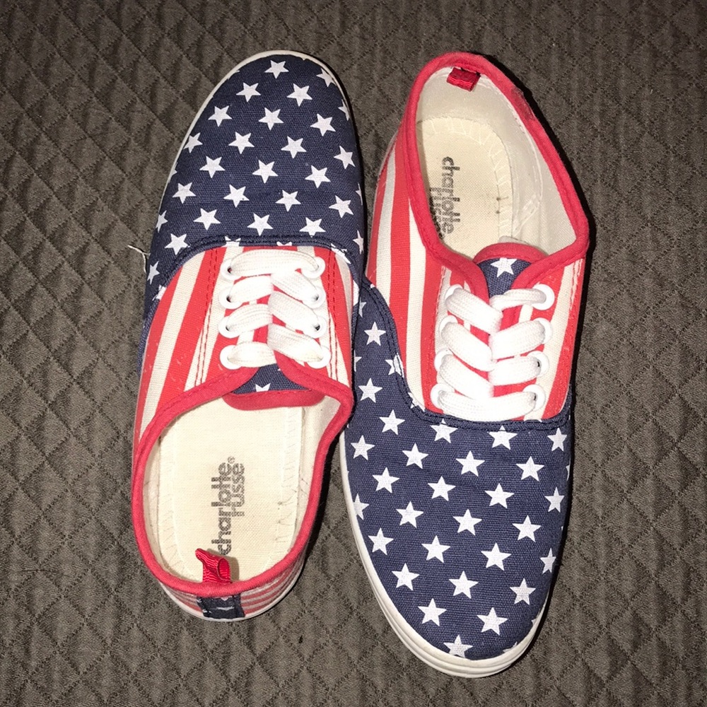 American flag sneakers